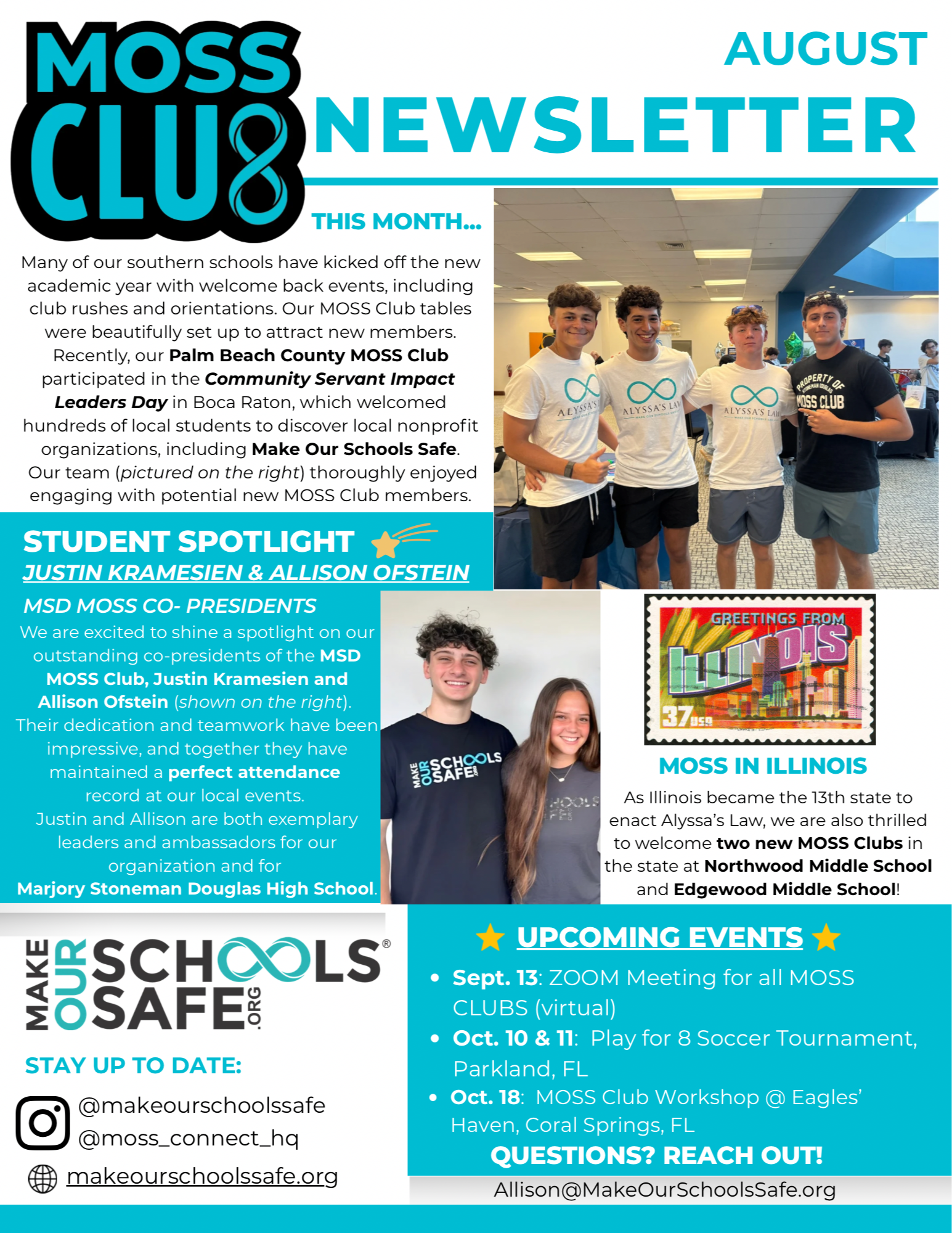 June 2026 MOSS Clubs Newsletter cover